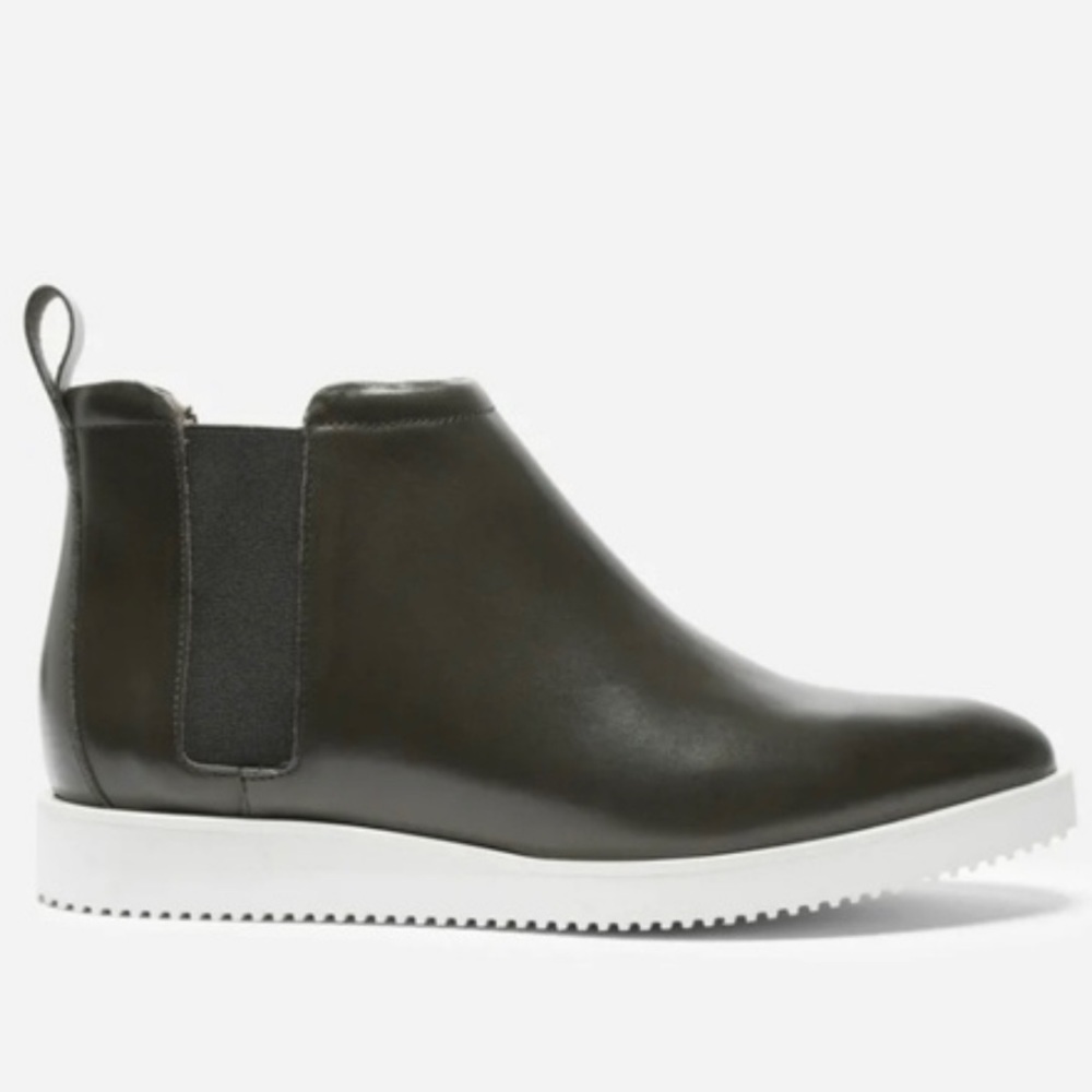 Everlane Leather Street Ankle Boots in Green - Picture 8 of 10